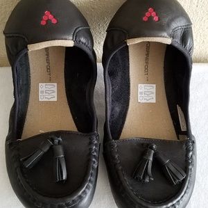 Vivo Barefoot Loafer Walker Sz 39 Black Leather